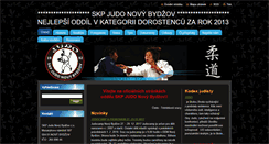 Desktop Screenshot of judonb.cz